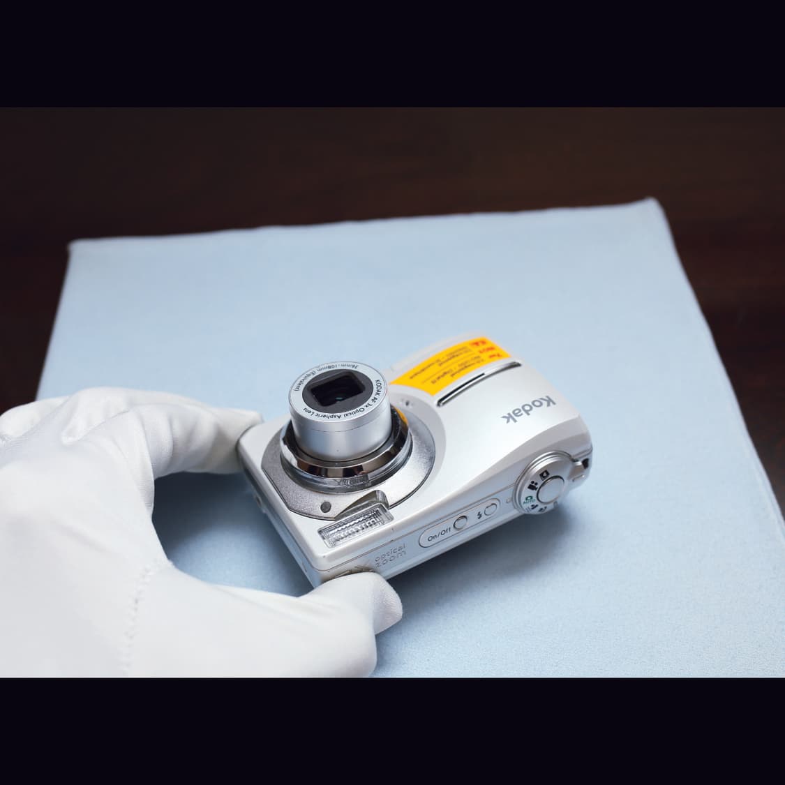 레어<준민트급><카리나>코닥 C713 펄 화이트 빈티지 디카 상품이미지6