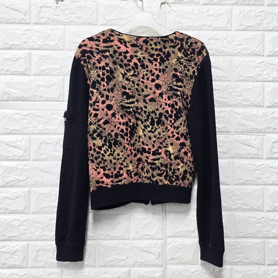 센존 ST.John 레오파드 니트 가디건 M 상품이미지4