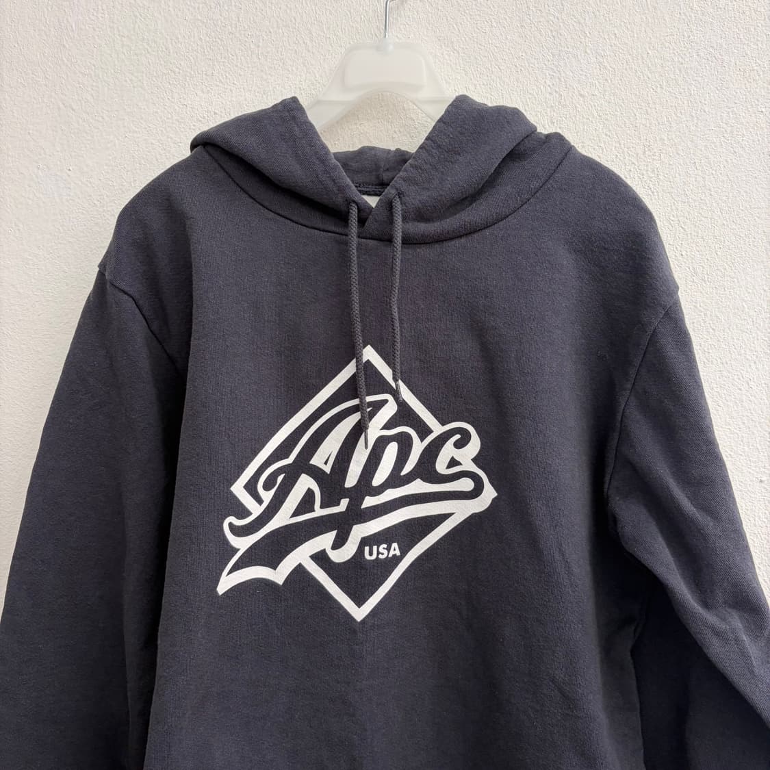 APC USA 검정색 후드티(M) 상품이미지3