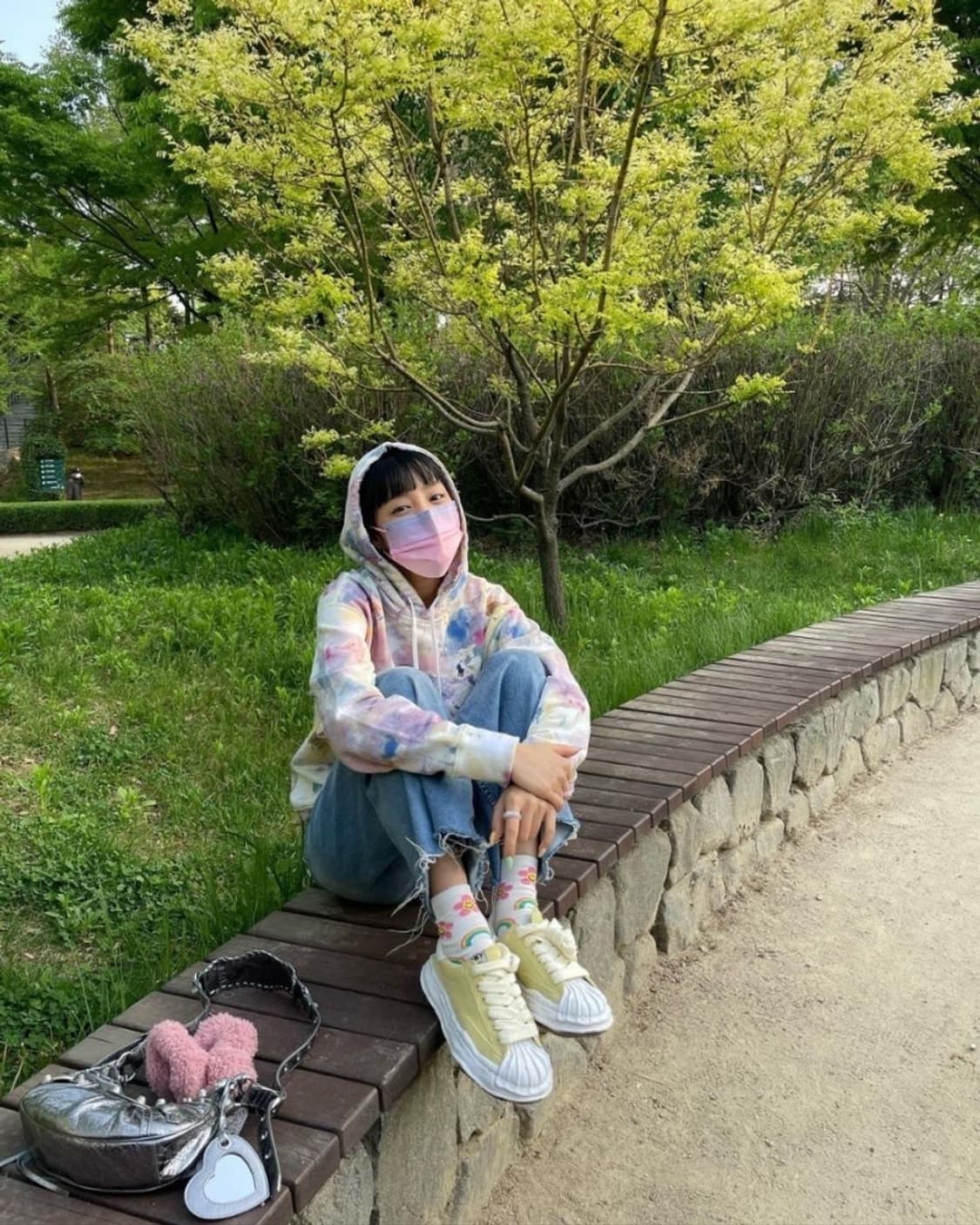 폴로랄프로렌 우먼 페인트후드티 M사이즈 상품이미지4