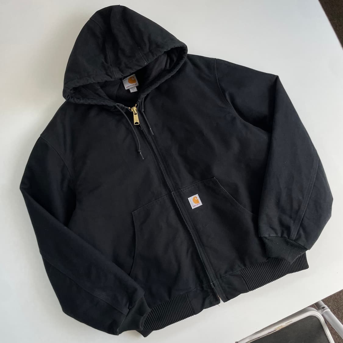 Carhartt 칼하트 USA 블랙 액티브 자켓 상품이미지2