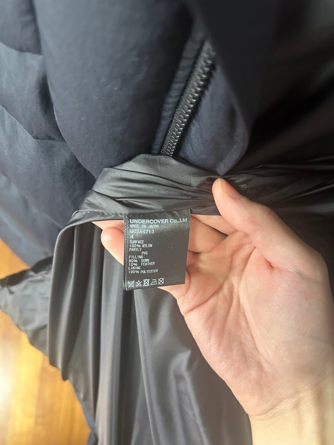 언더커버 에반게리온 초호기 패딩 상품이미지5