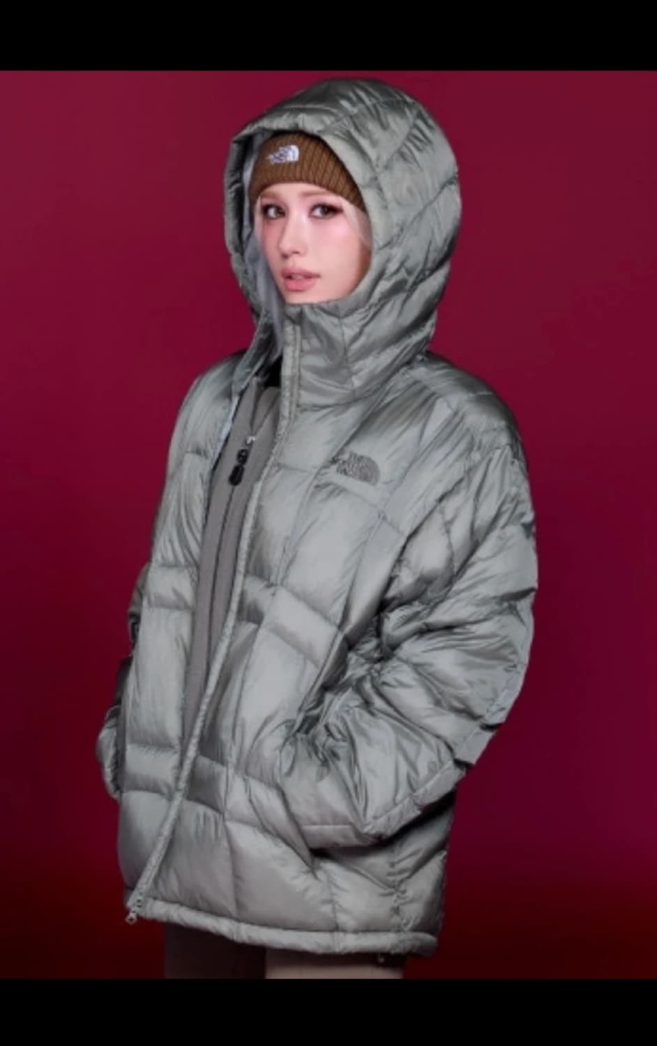 노스페이스 웨이브 LT ON Ball 패딩 XL (1회착) 상품이미지4