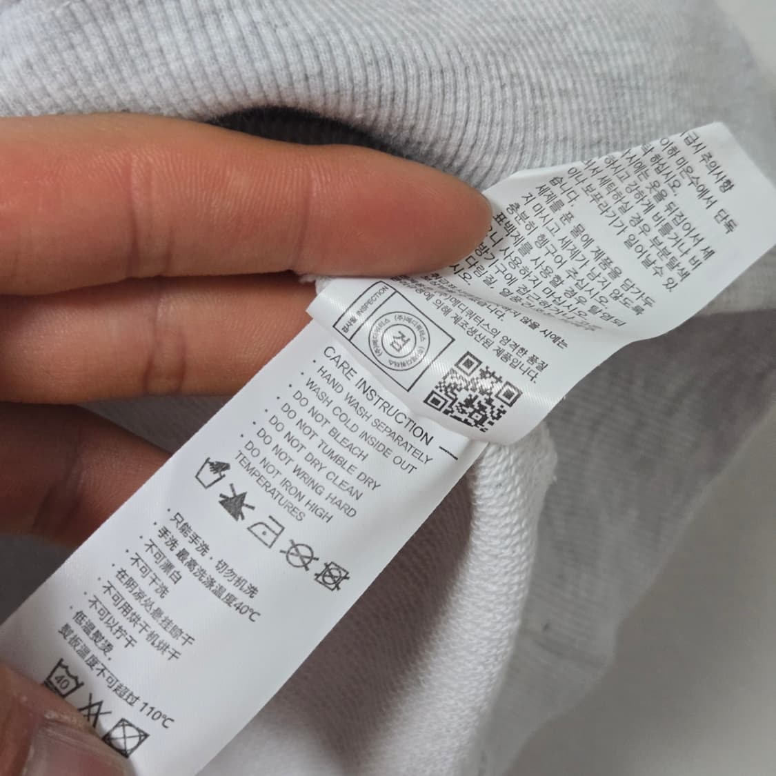 아메스월드와이드 코튼 후드티 / 남성 후드티/ 여성 후드티  상품이미지5