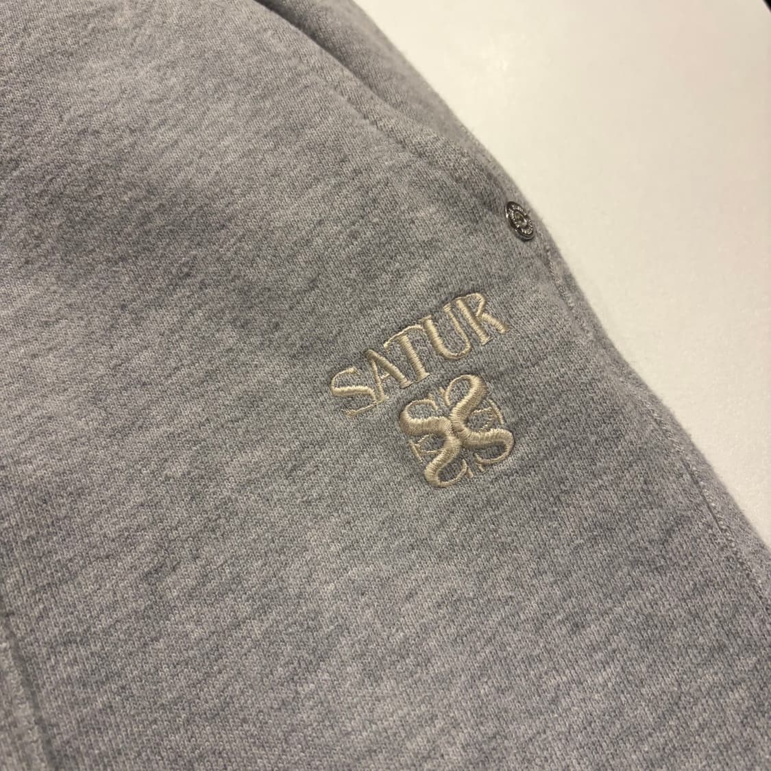 [L] 세터 SATUR 에트나 라운지 회색 조거 트레이닝 팬츠 D315 상품이미지4