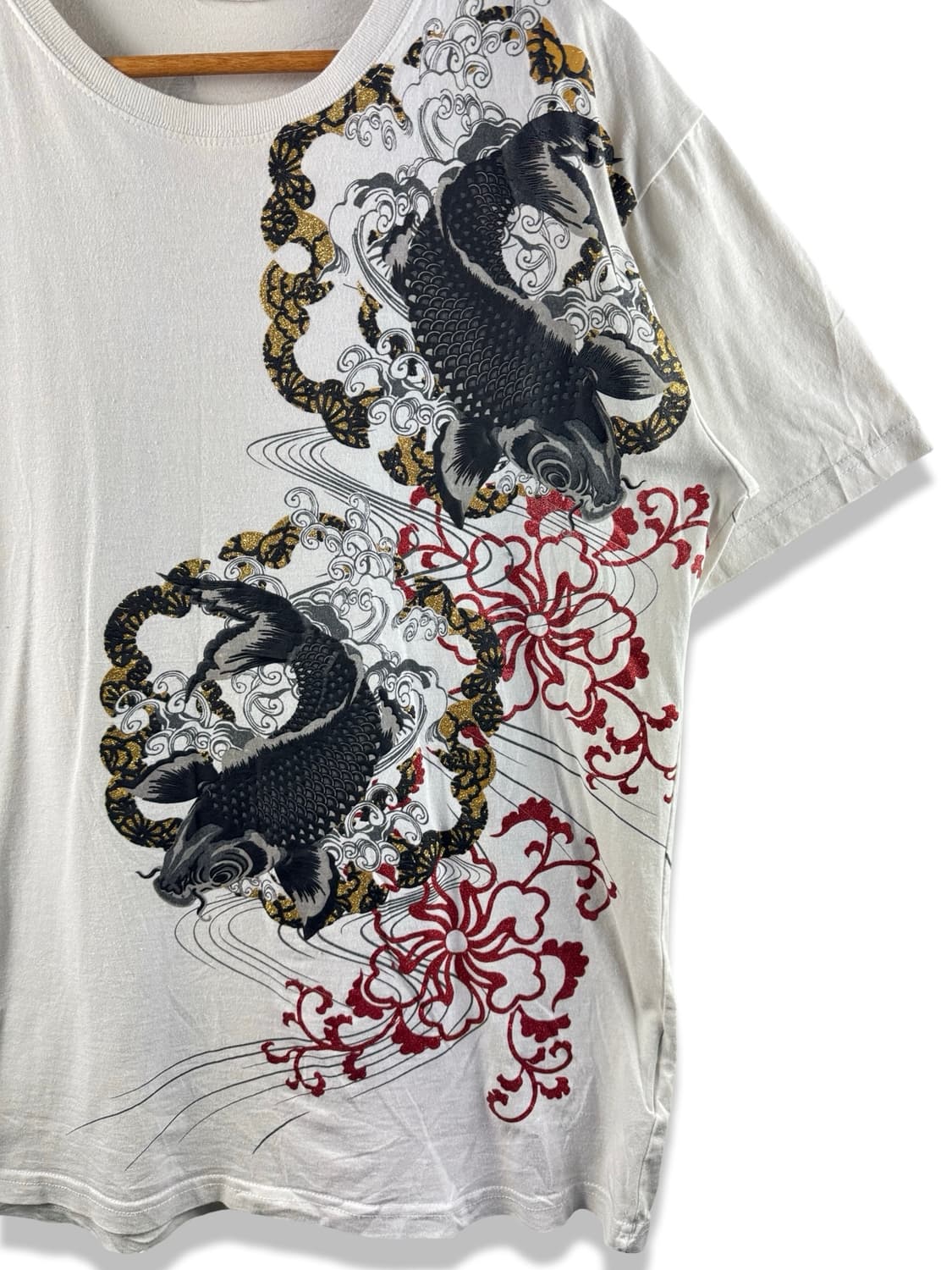 JPN 오리엔탈 코이 프린팅 슬리브1826 상품이미지3