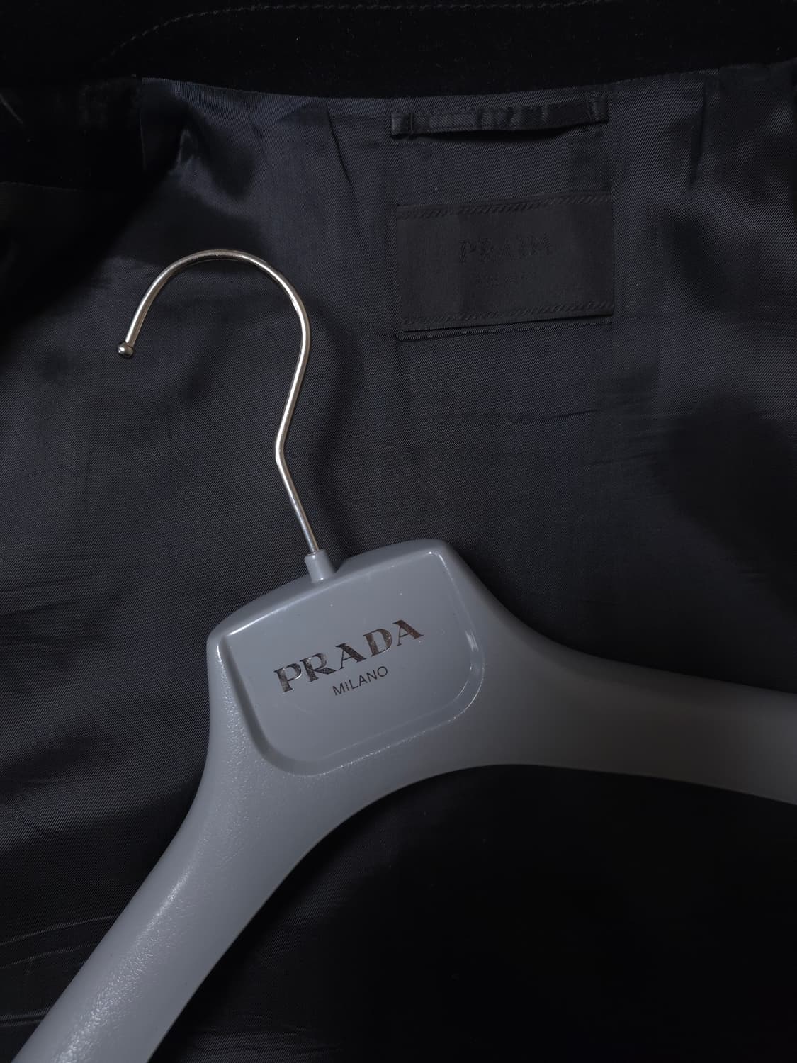 [XXL] 프라다 벨벳 블루종 자켓 블랙(SGB999) 상품이미지7