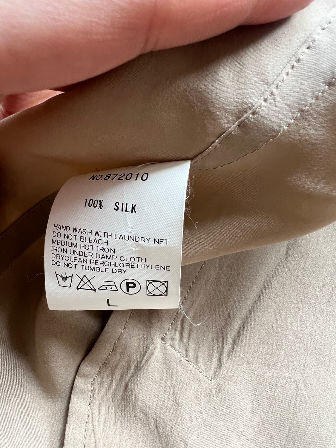 Haver sack attire silk jacket 상품이미지6