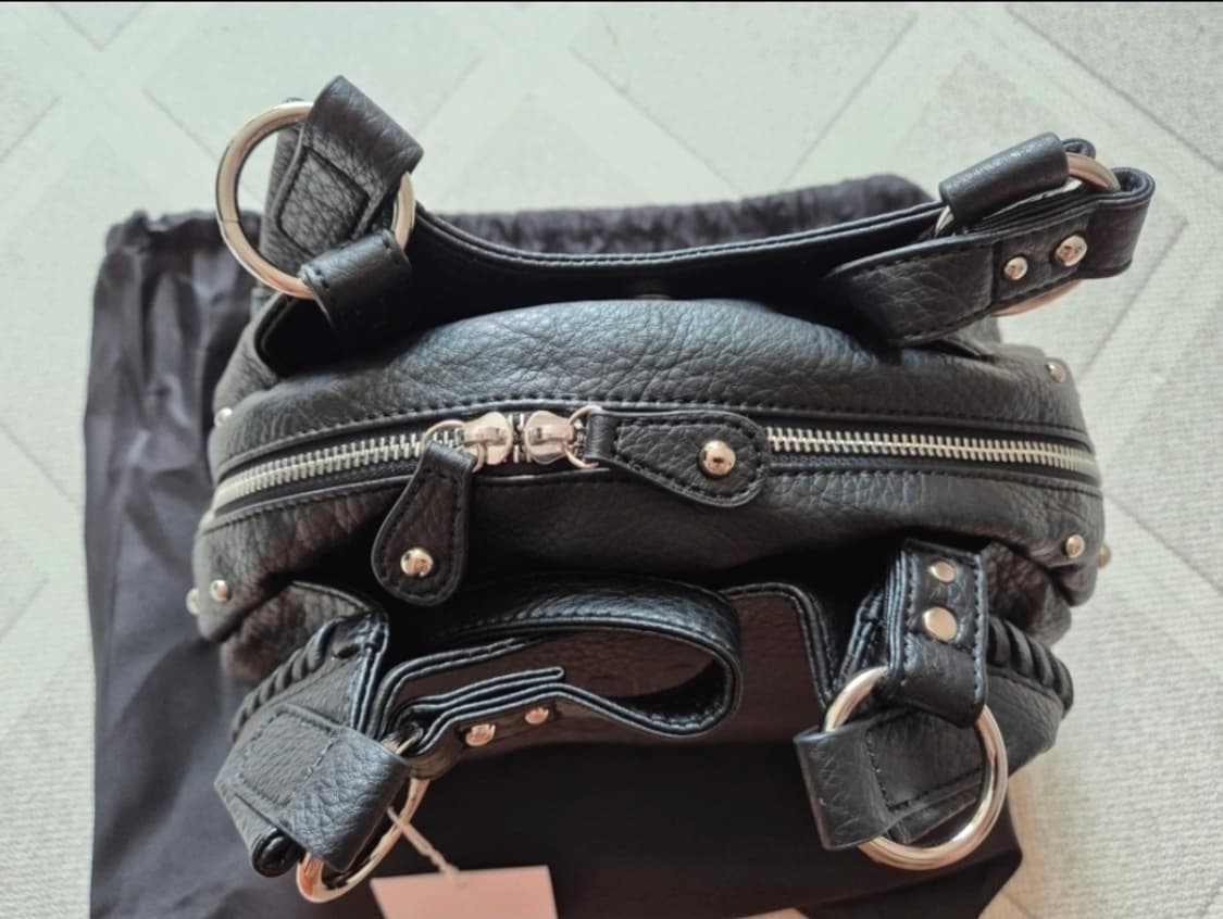 새상품 애즈온 미니 보니타백 블랙 가방 as on 상품이미지4