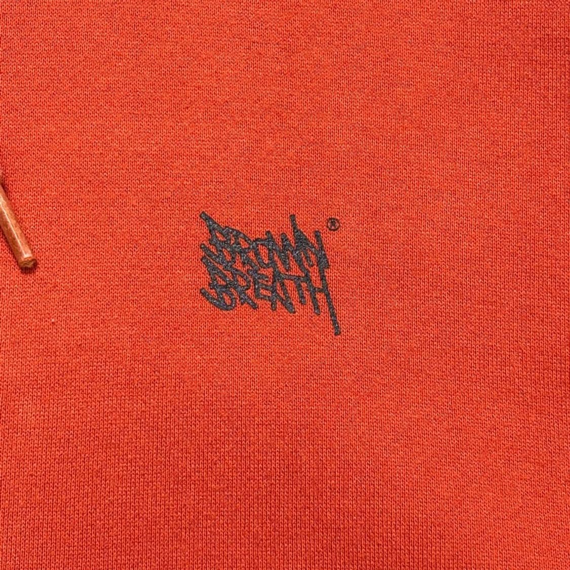 BROWNBREATH 후드티 레드 오렌지 L 상품이미지2