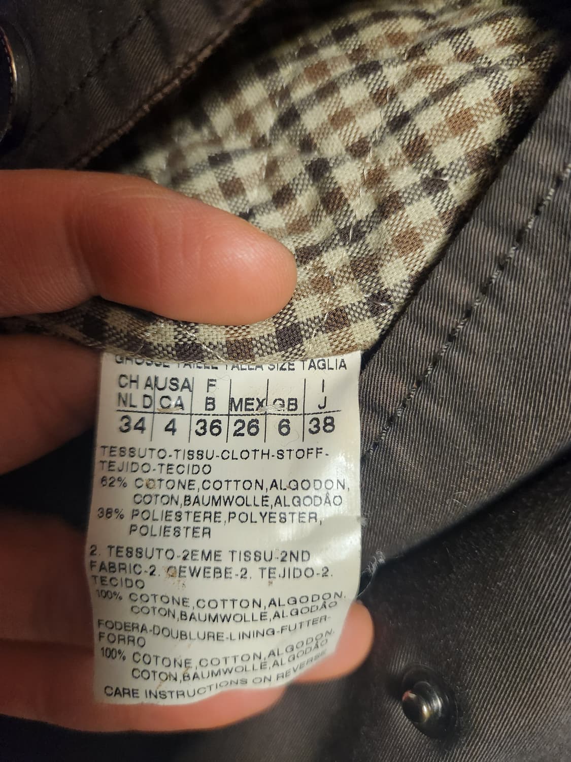 막스마라 위켄드 왁스 자켓 피코트(사이즈 안에) 상품이미지3