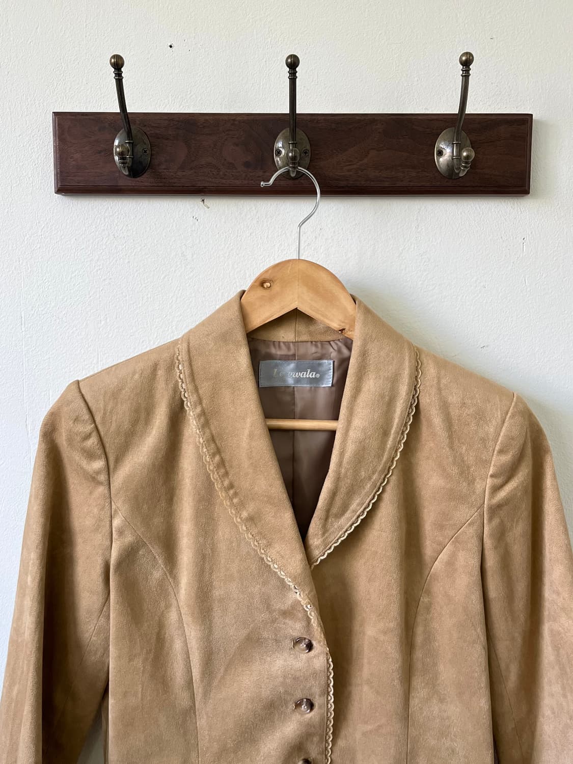 Le uwala 스웨이드 프릴 자켓 상품이미지2