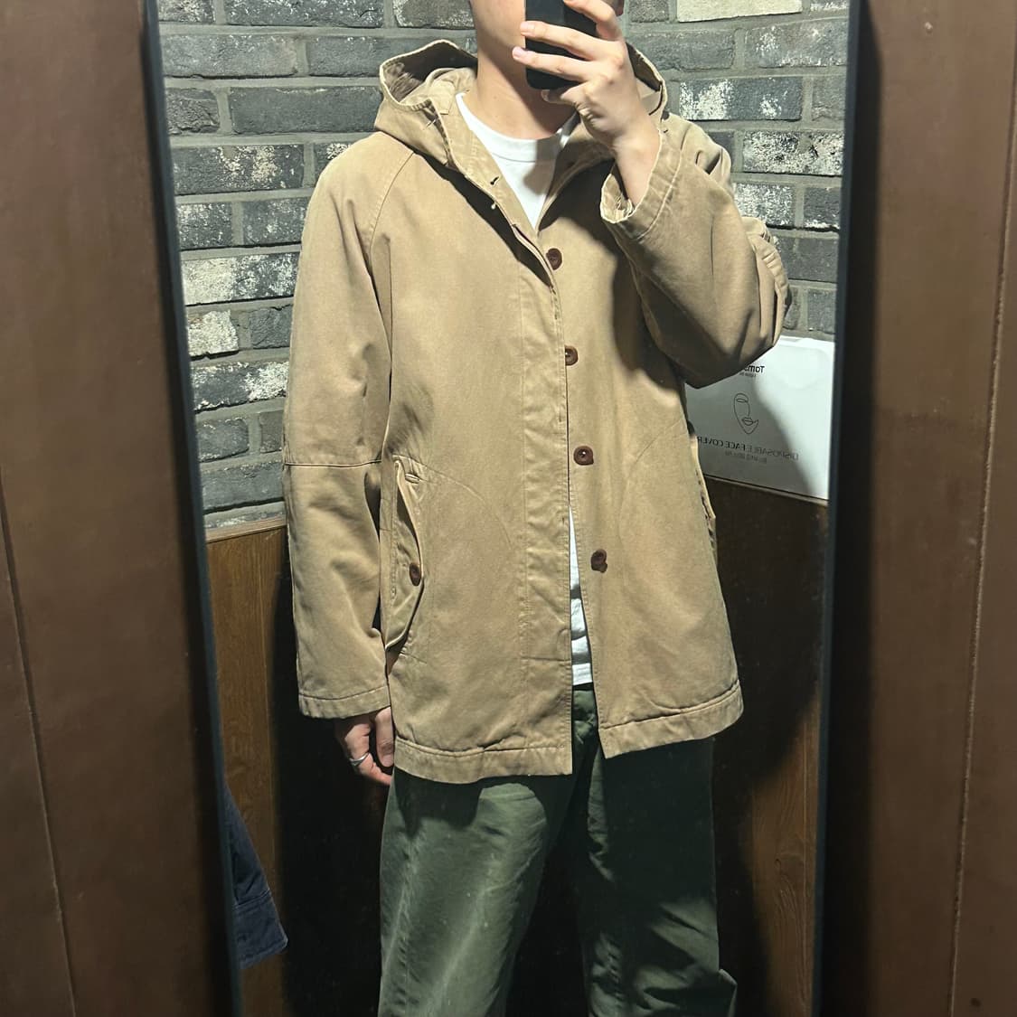 L) CP Company 씨피컴퍼니 퀼팅 안감 필드 후드 자켓 상품이미지9