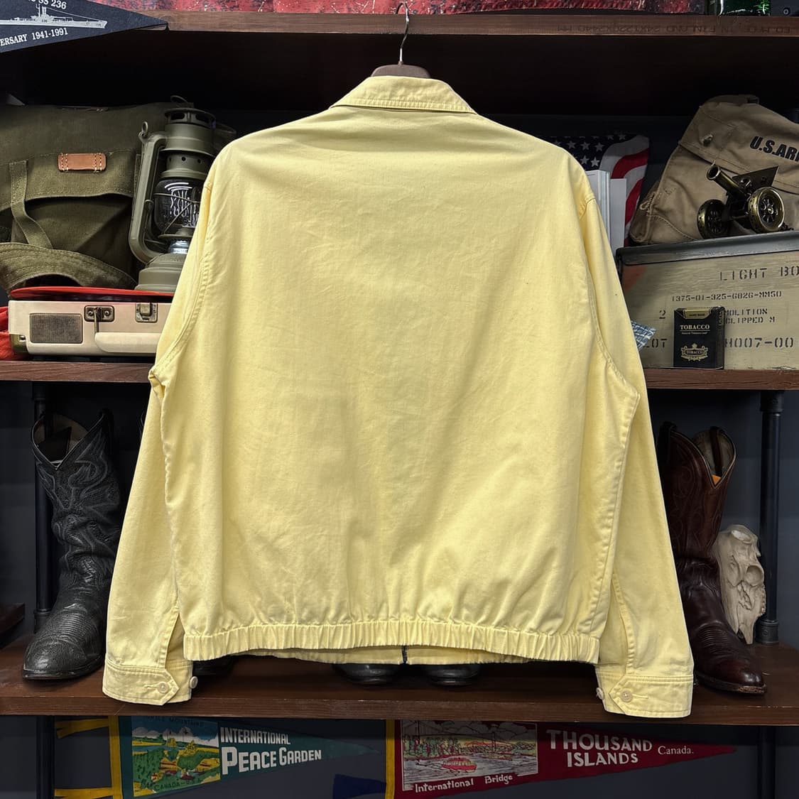 90s 폴로랄프로렌 옐로우 소프트 코튼 스윙탑 자켓 N179 상품이미지2