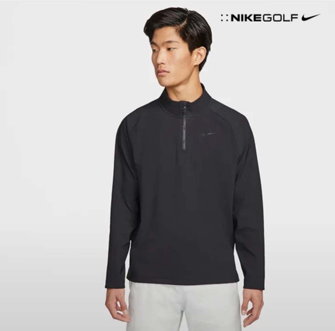 나이키 레펠 베이퍼 하프 반집업 긴팔티 블랙 XL 상품이미지4