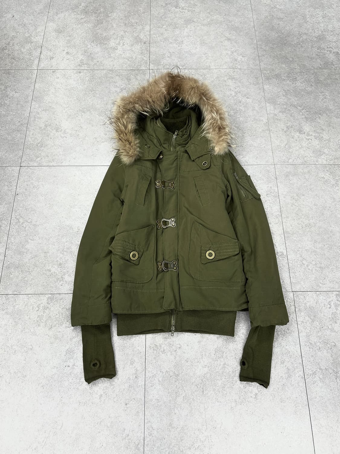 SLY 2way fur buckle jacket 상품이미지1