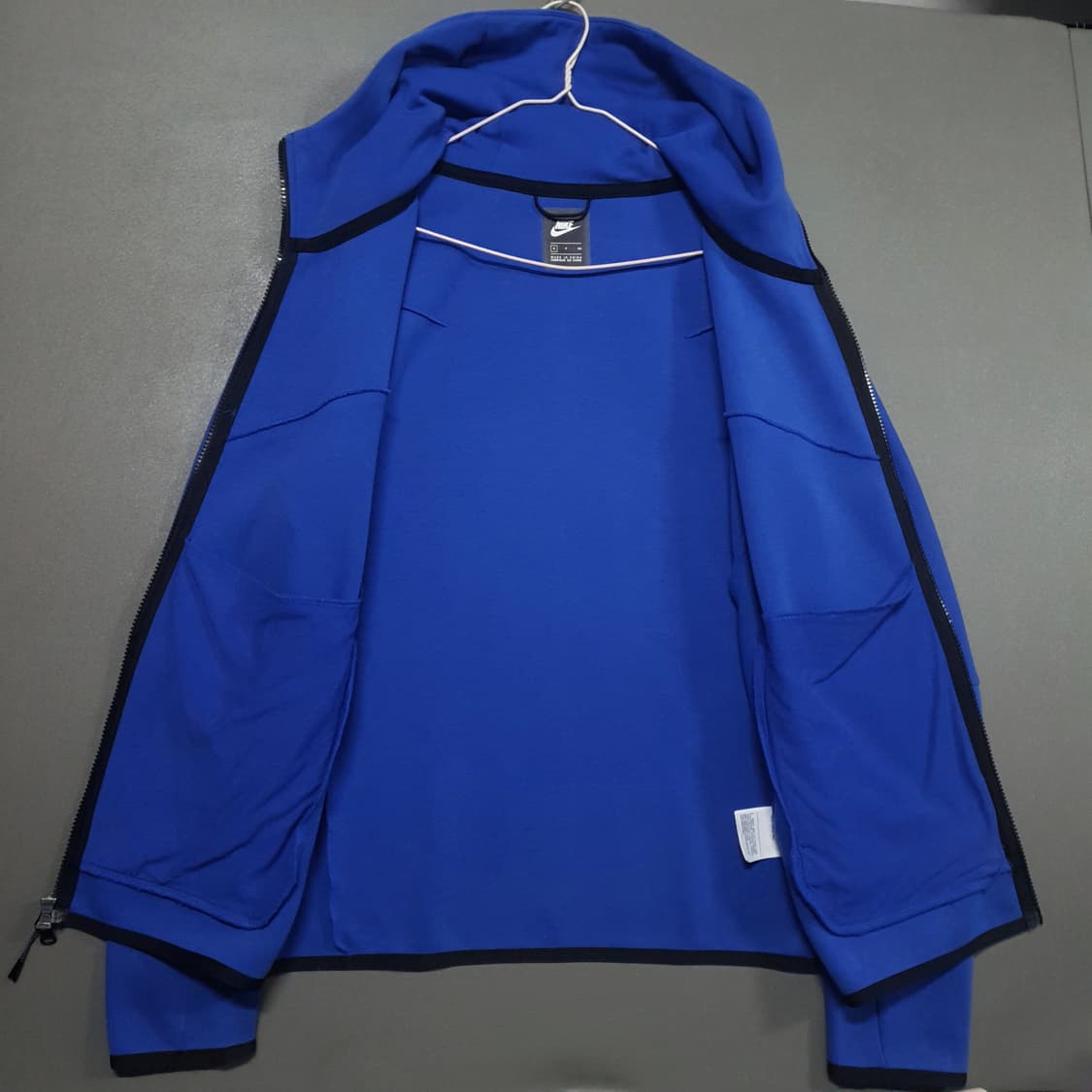 나이키 신형 NSW 로얄 블루 테크팩 플리스 윈드러너 후드집업 자켓 95 상품이미지6