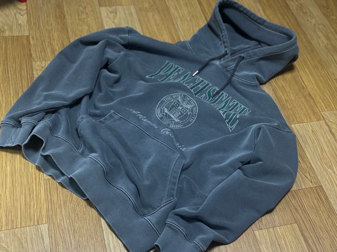 스파오 피그먼트 후드티 상품이미지1