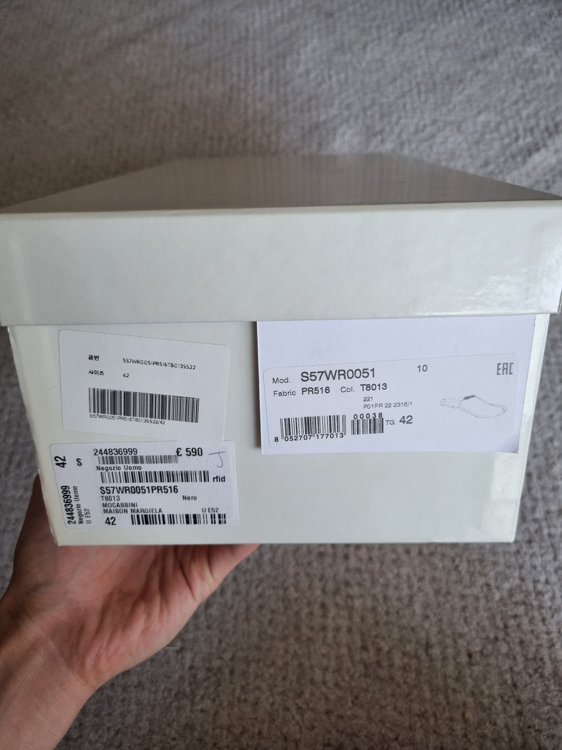 메종 마르지엘라 타비 로퍼 뮬 42 상품이미지8