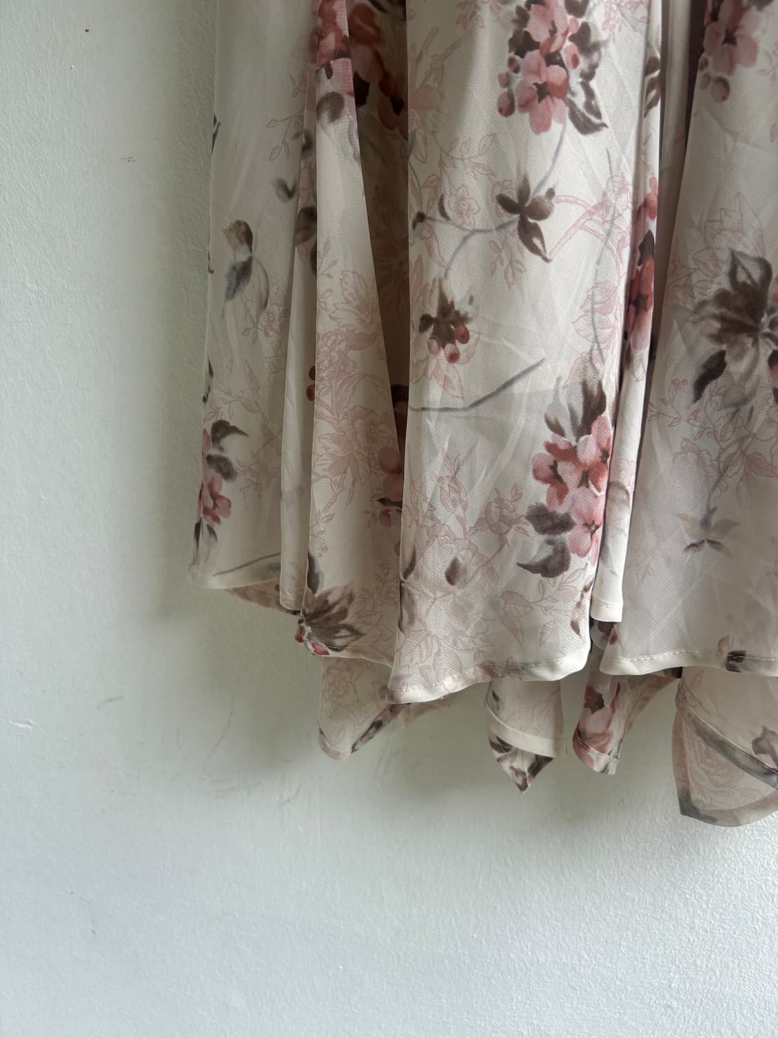 플라워 미디스커트  상품이미지4