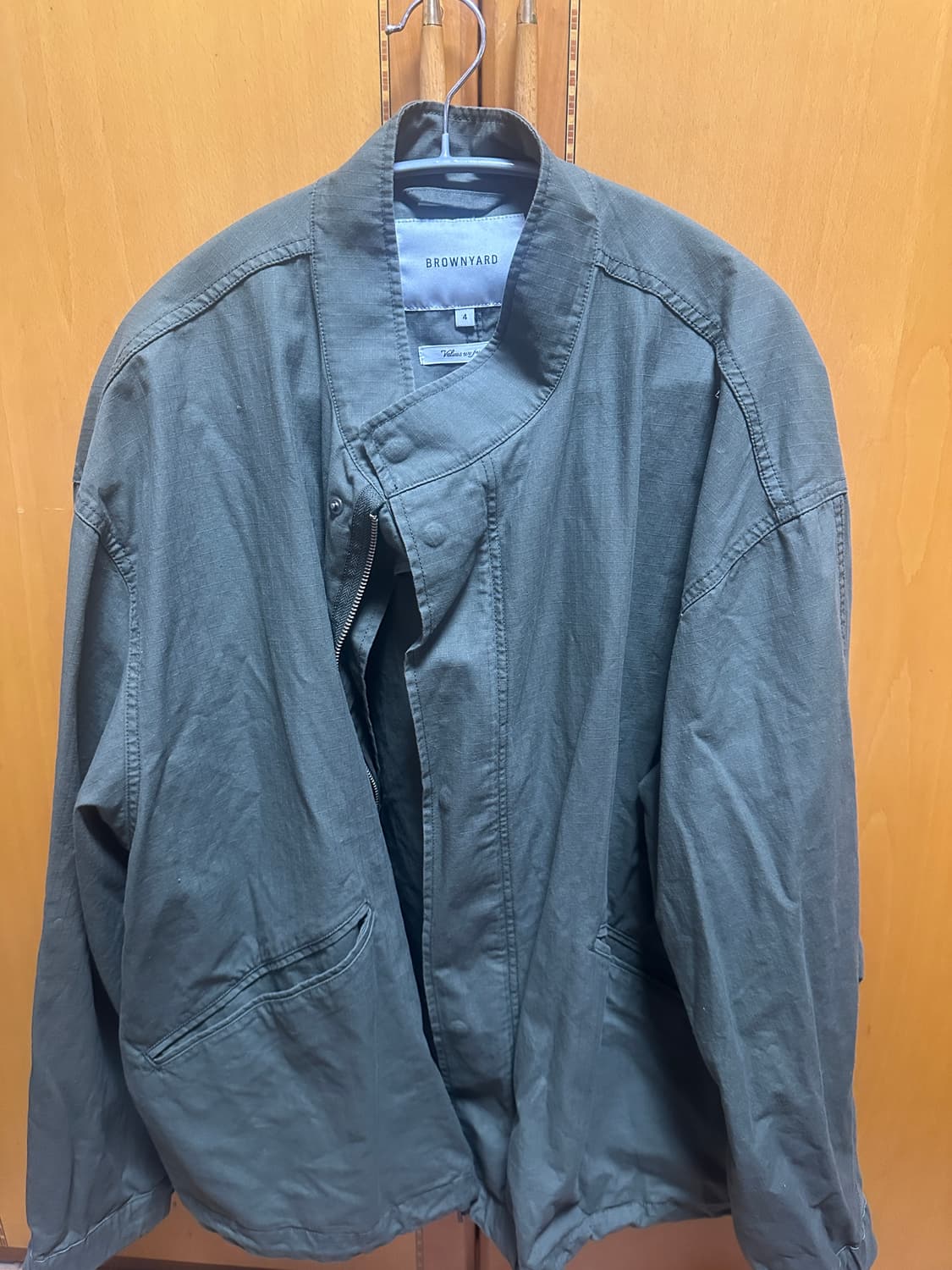 브라운야드 피쉬테일 야상 상품이미지1