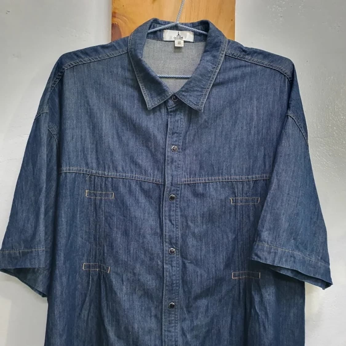 OKKANE 빅사이즈 데님 청자켓(5XL)125 상품이미지2