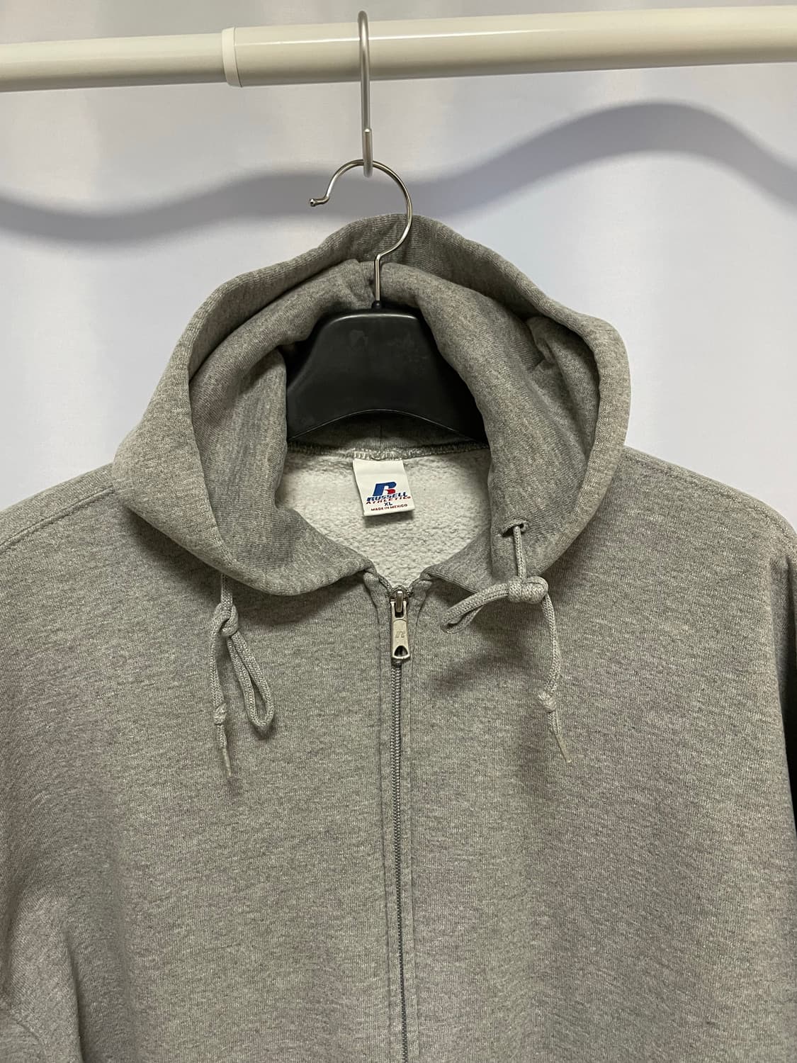 [D.O Vtg] 00s 러셀 50/50 후드 집업 그레이(XL) 상품이미지2