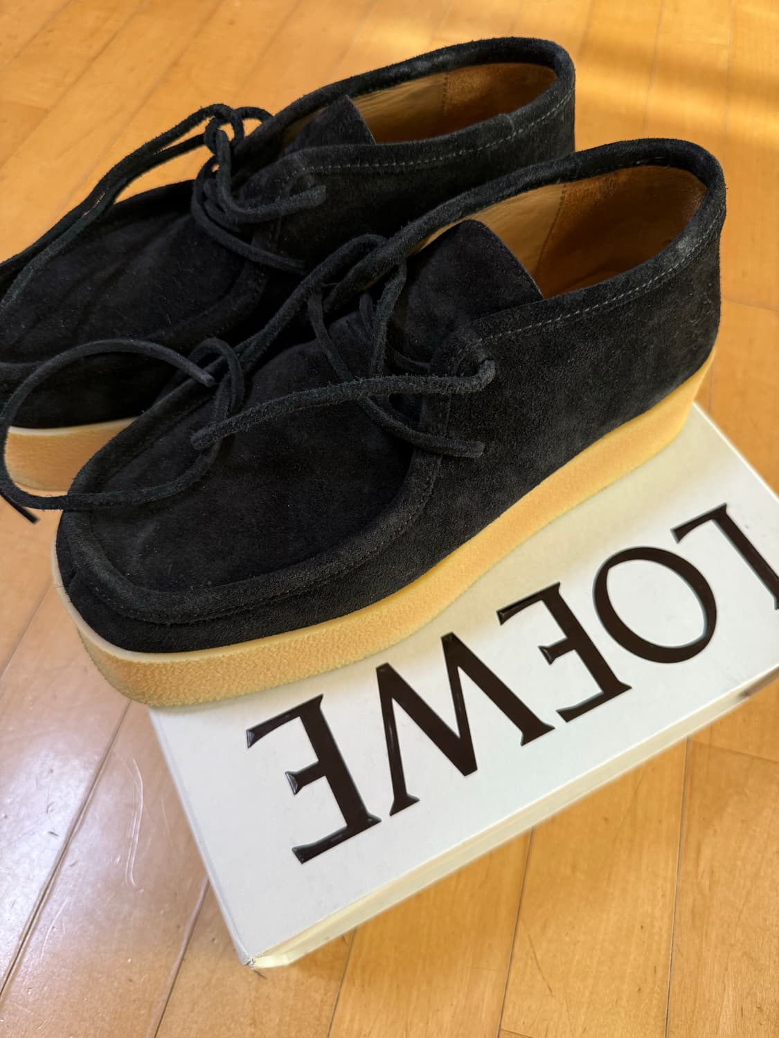 41size 로에베웨지 블랙 판매 상품이미지1