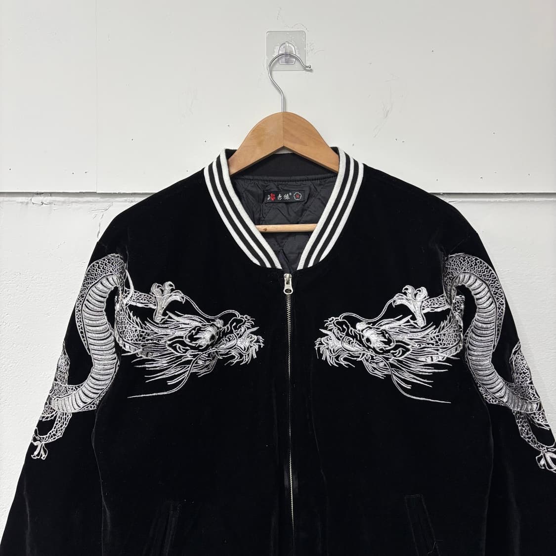 블랙 벨벳 용자수 스카잔 상품이미지2