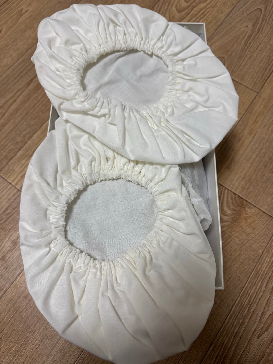 [37] 메종마르지엘라 독일군 컷아웃 뮬 스니커즈 화이트 상품이미지7