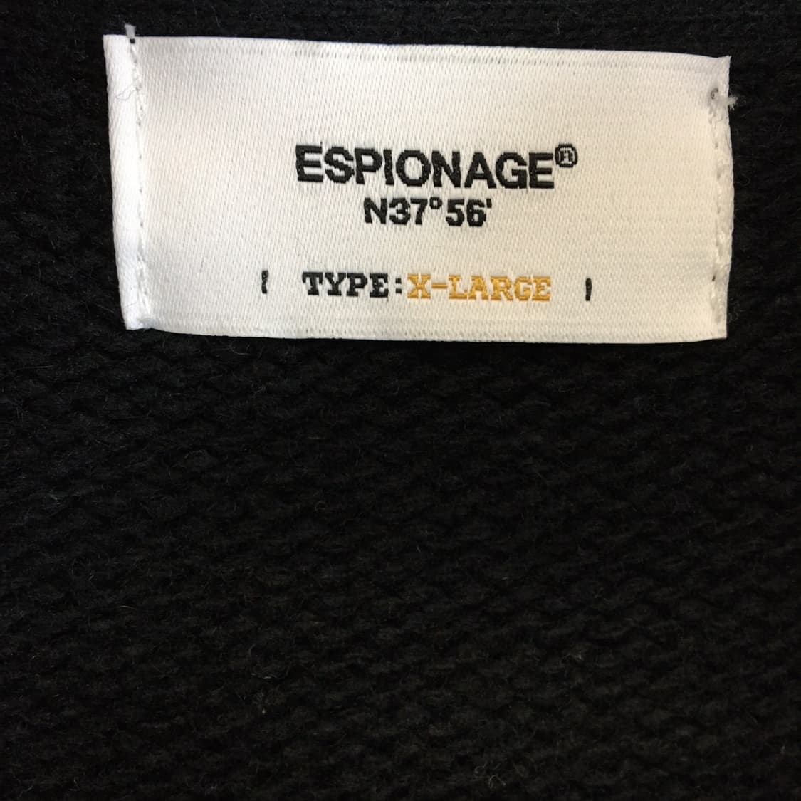 에스피오나지 램스울 헤비웨이트가디건 XL 상품이미지5