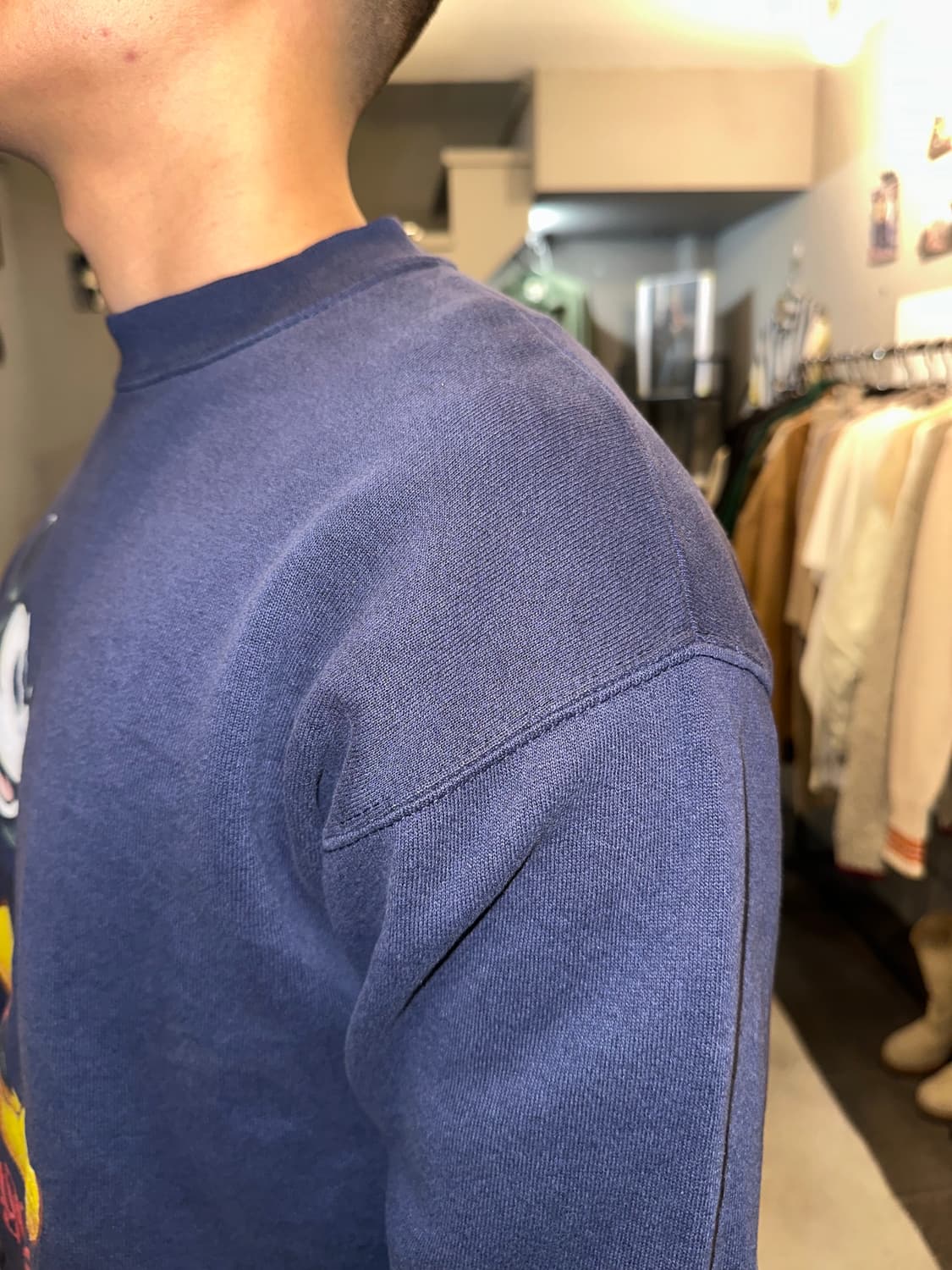 90’s Disney Mickey logo faded sweatshirt 상품이미지6