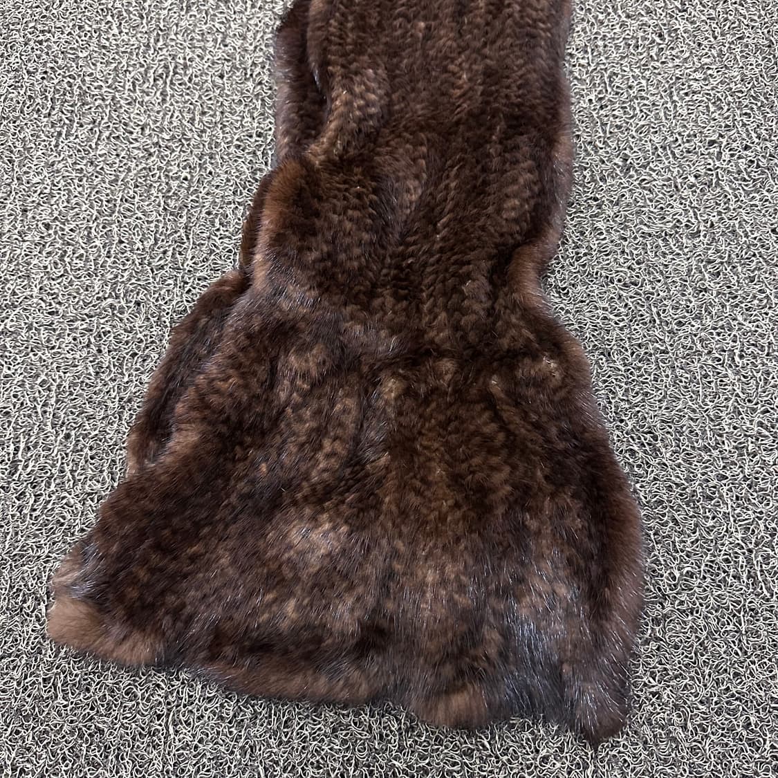 매트로시티 여성 밍크 털 목도리 브라운 상품이미지7