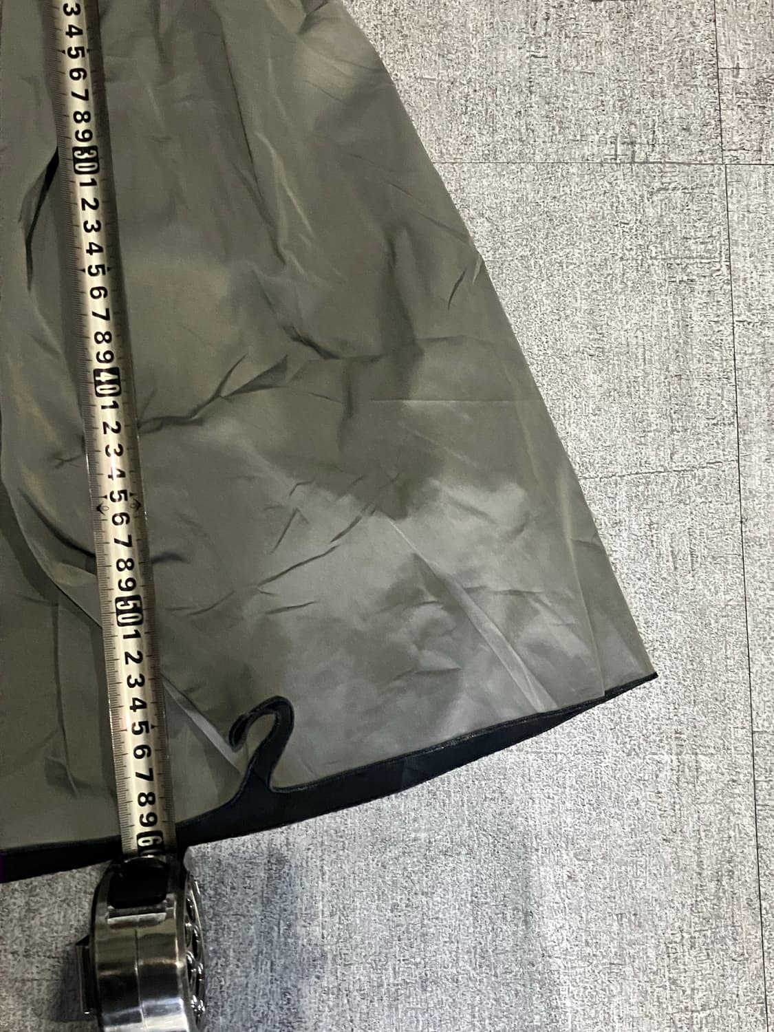 일본빈티지 하구미모리걸 달천깔페어리 나일론 바스락 미디스커트 상품이미지3