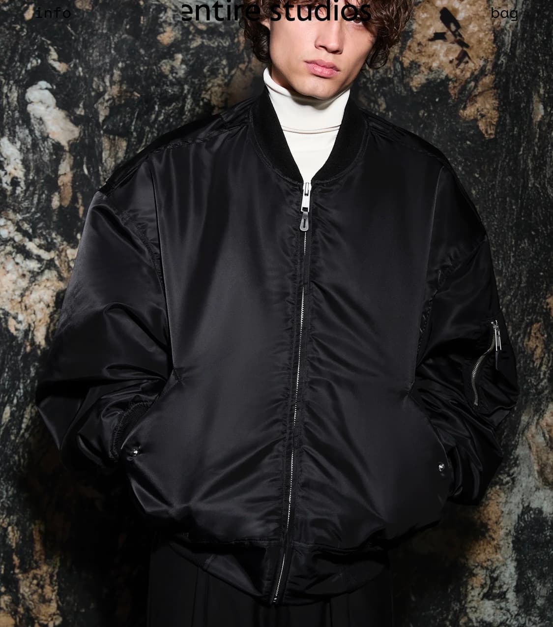 엔타이어 스튜디오 브로드 봄버 상품이미지3