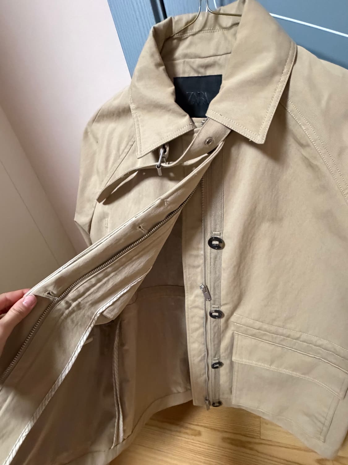 자라 야상 상품이미지3