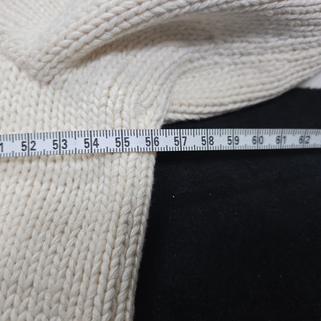 L 폴로랄프로렌 싯다운베어 핸드니트 스웨터 아이보리 상품이미지8