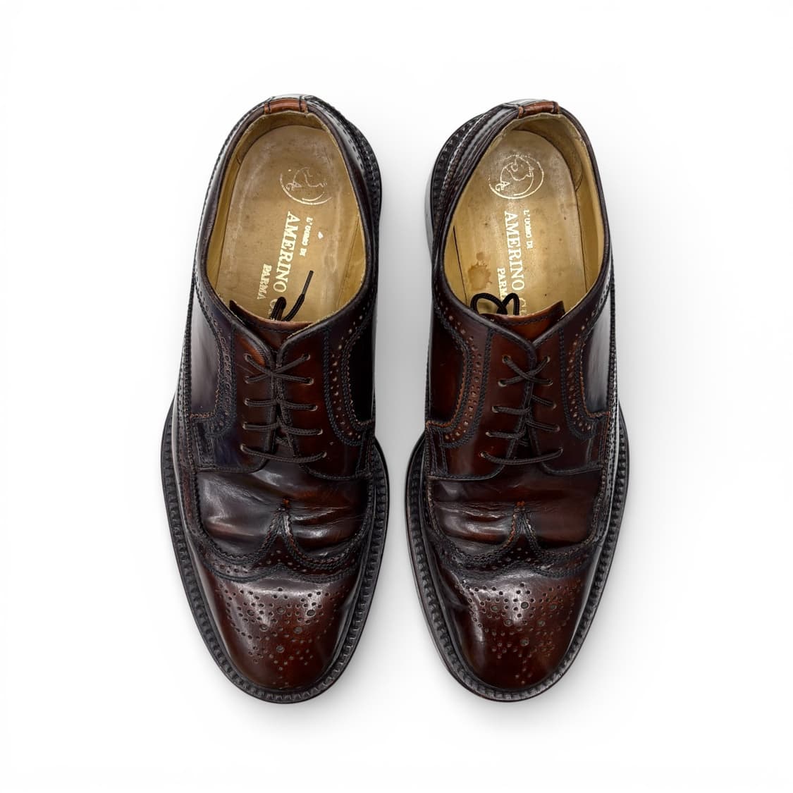 90's Amerino Ghiaia 윙팁 로퍼 상품이미지6