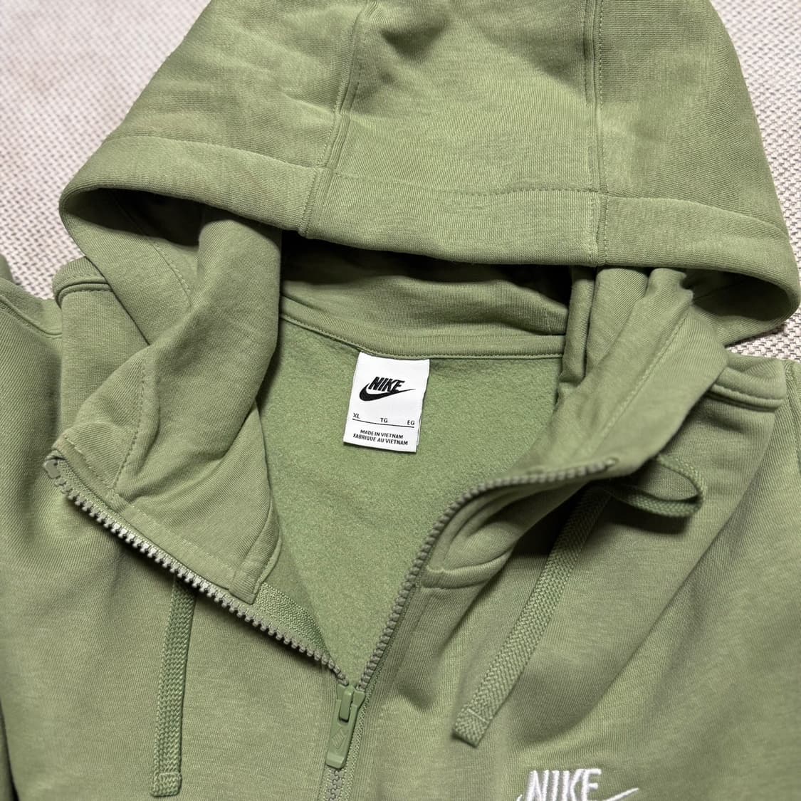 나이키 기모 후드집업 상품이미지3