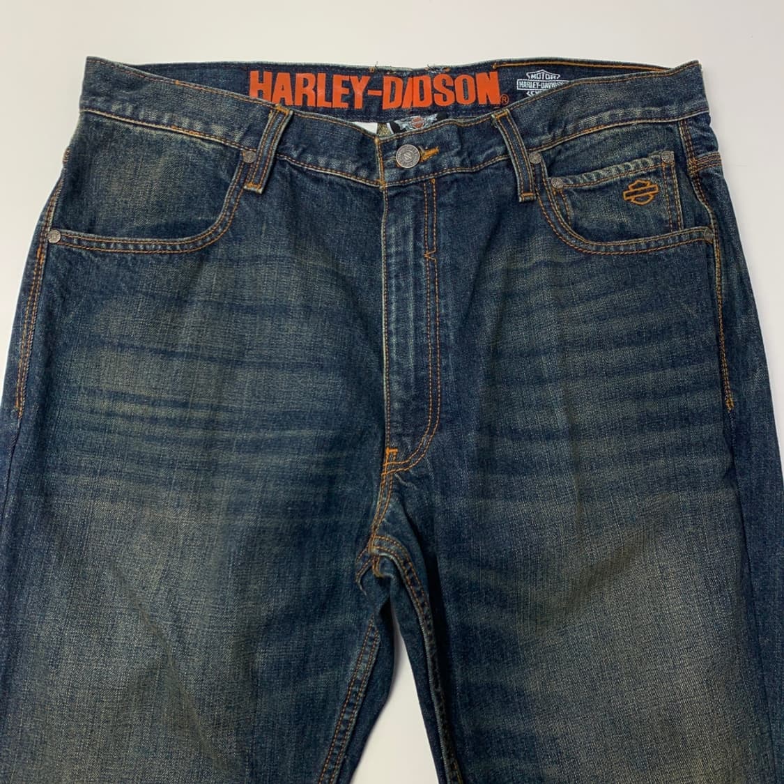 [36/정품] 할리데이비슨 남성 진청 데님팬츠 청바지 상품이미지2