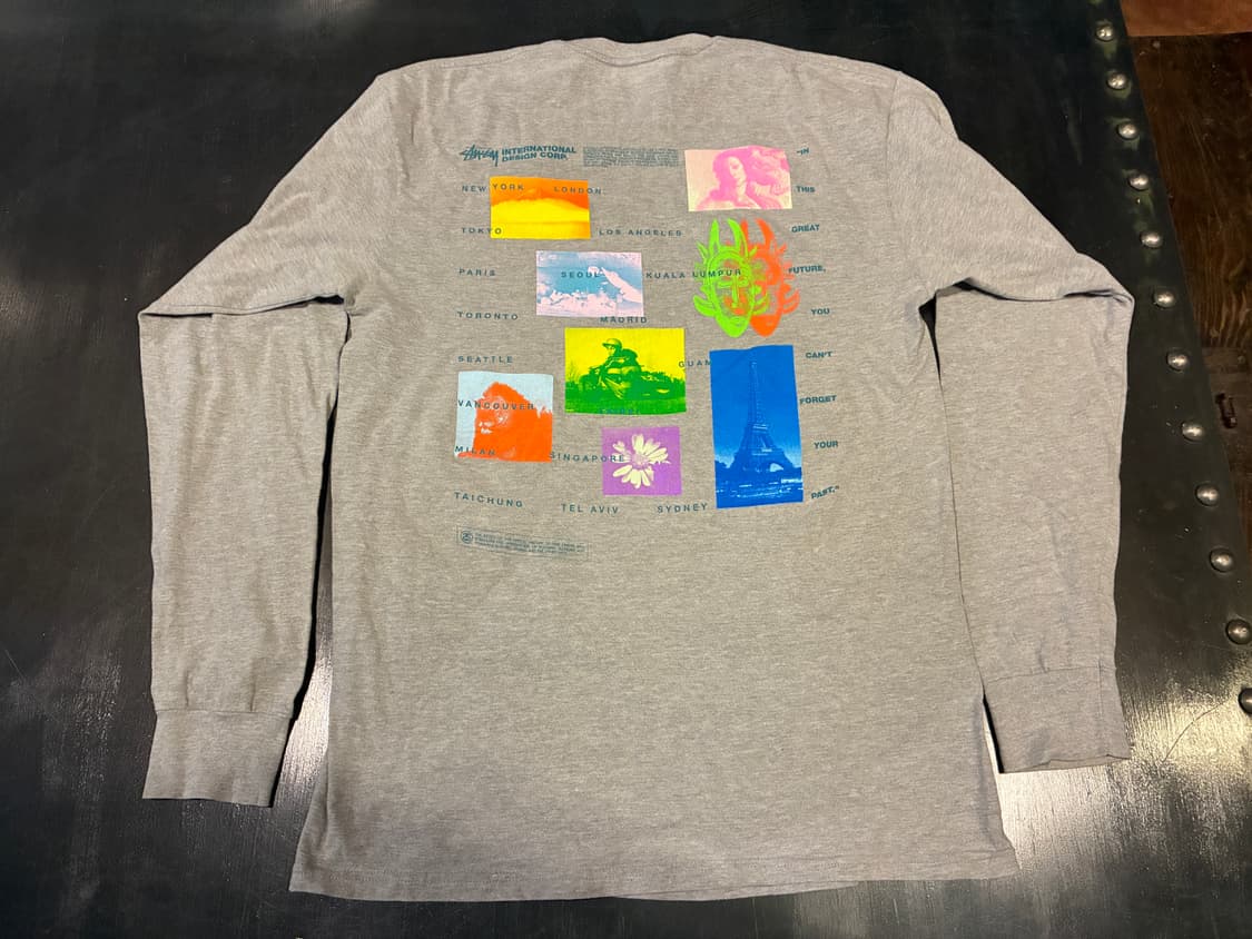 L) 스투시 그레이트 퓨처 긴팔 티셔츠 롱슬리브 상품이미지6