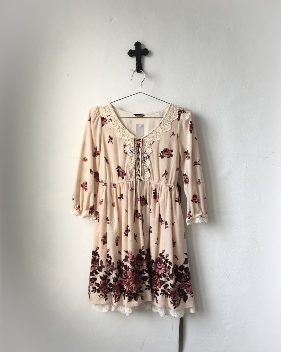 Lest rose velvet onepiece 상품이미지2