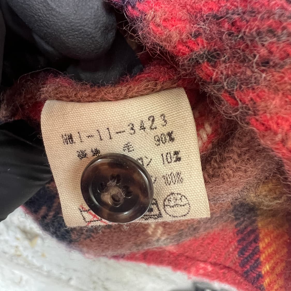 45rpm 체크 울 셔츠 상품이미지7