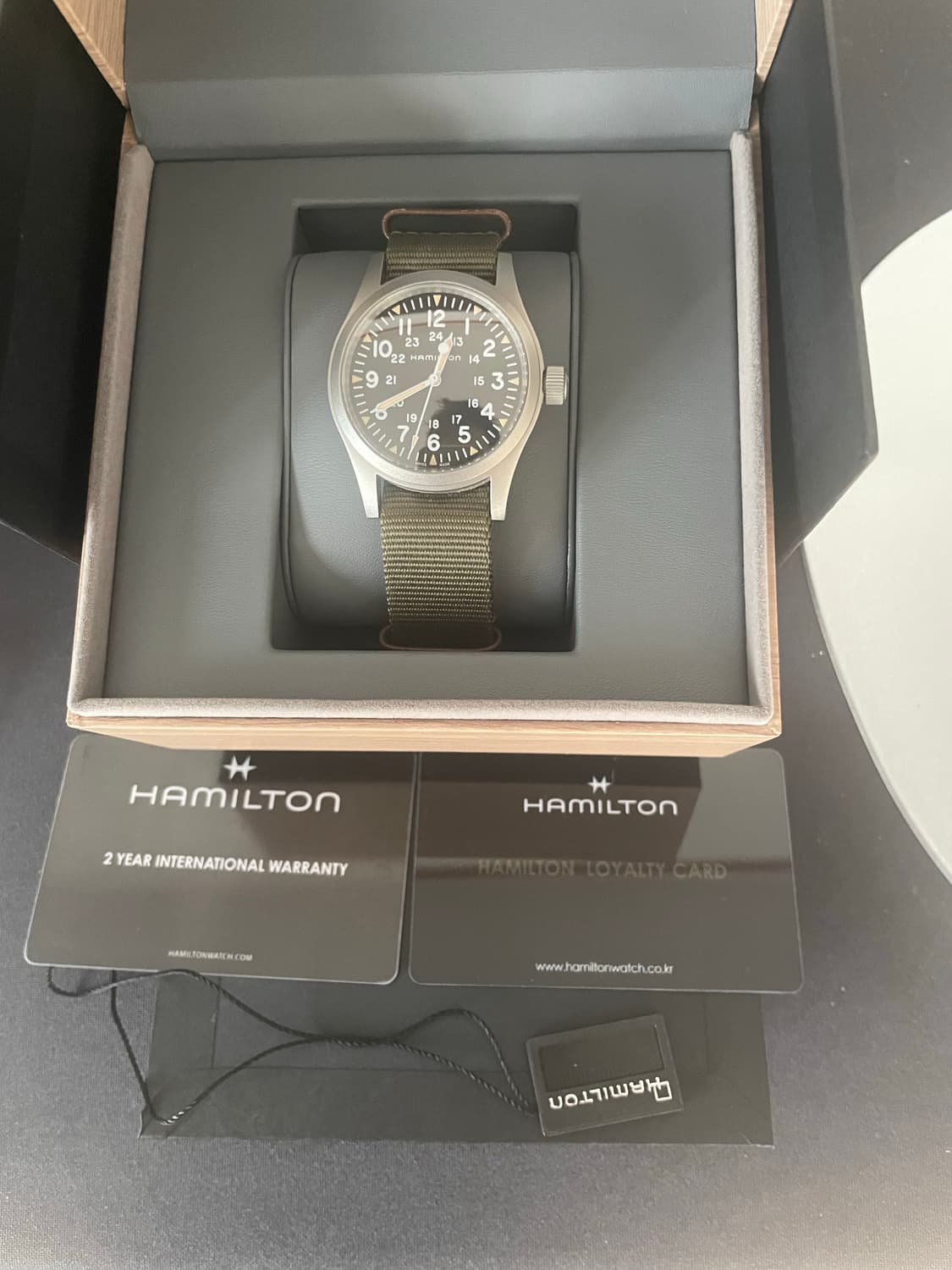 해밀턴 카키필드 메카니컬 38mm 흑판 상품이미지2