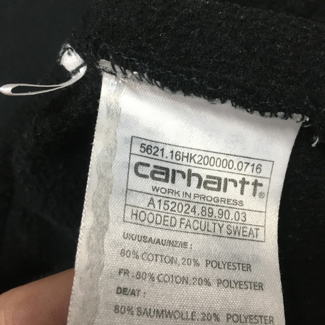 칼하트 빅로고 후드티 만원샵 DD19 상품이미지3