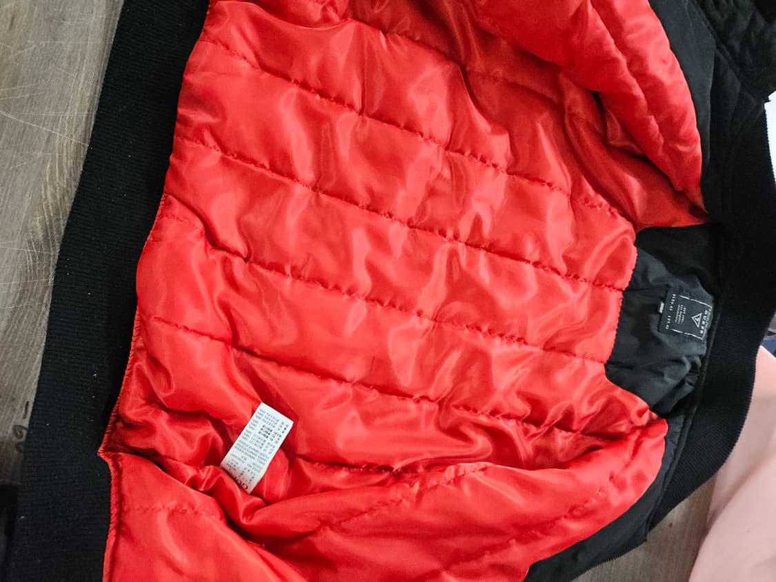 게스] 블랙 항공점퍼 블루종 봄버재킷 상품이미지7