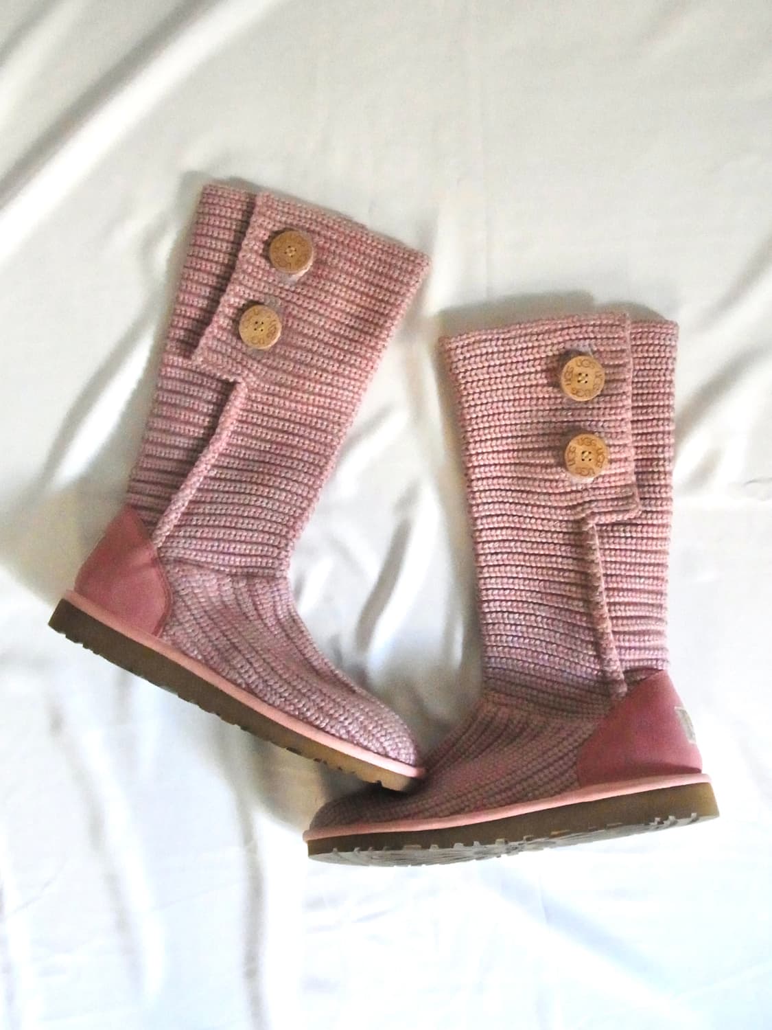 Ugg 어그 베이비 핑크 버튼 부츠 상품이미지2