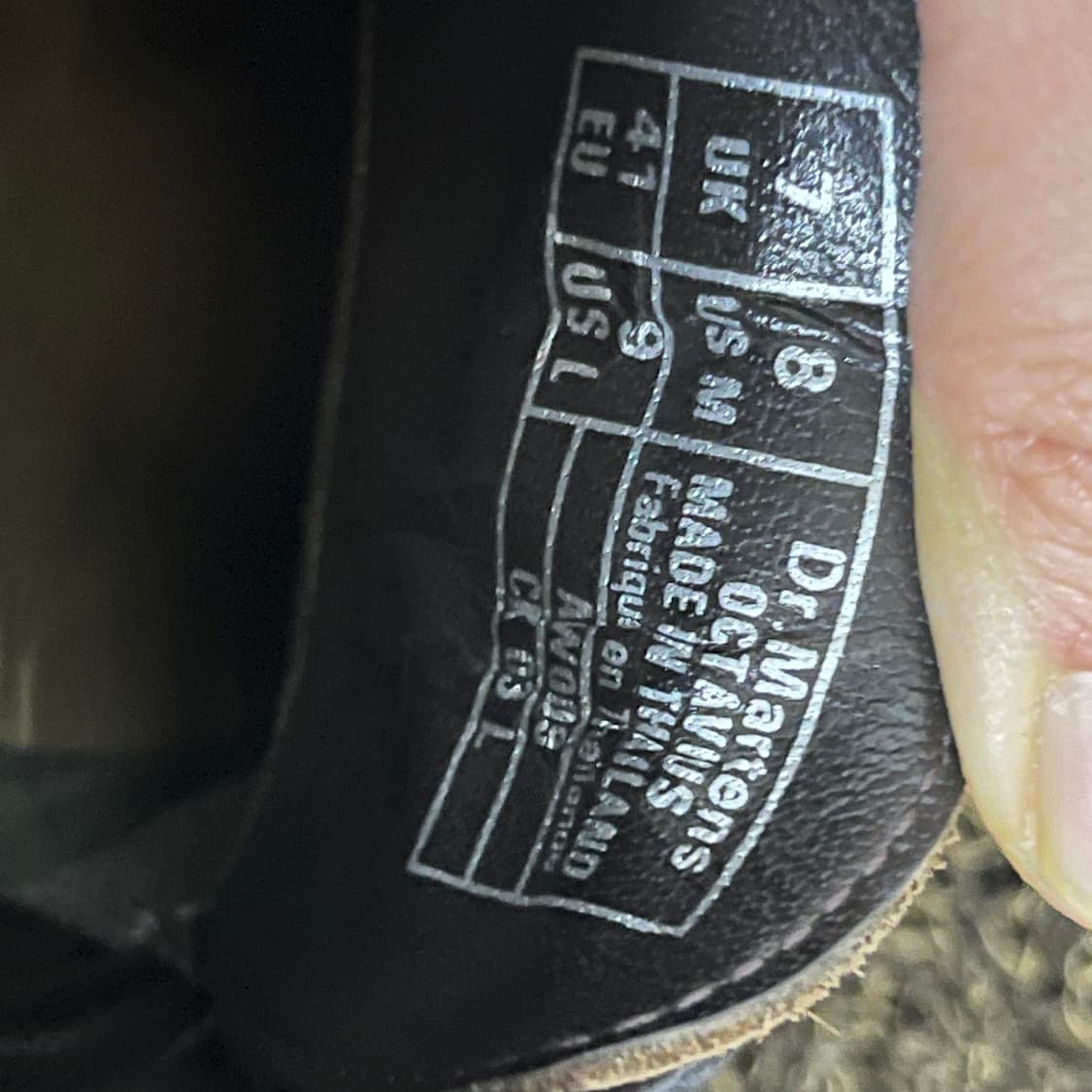 닥터마틴 옥타비우스 스웨이드 더비 uk7 상품이미지7