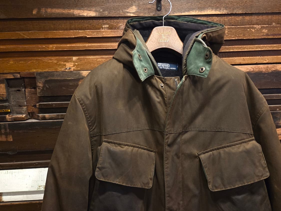 90'S 폴로랄프로렌 왁스코팅코트 상품이미지2
