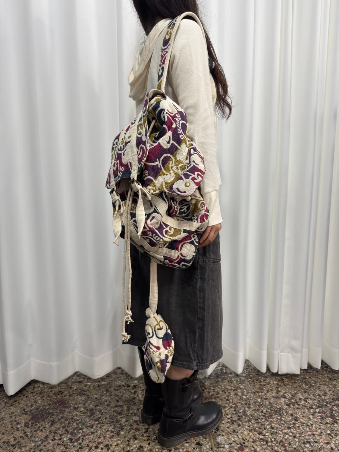 ethnic buckle backpack 상품이미지10